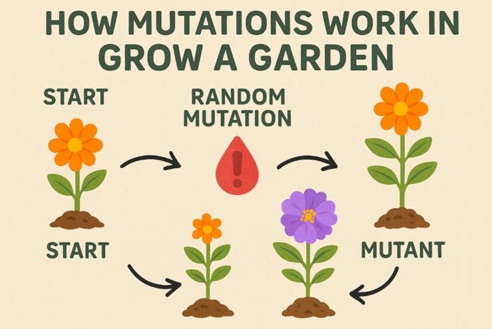 How Mutations Work in Grow a Garden