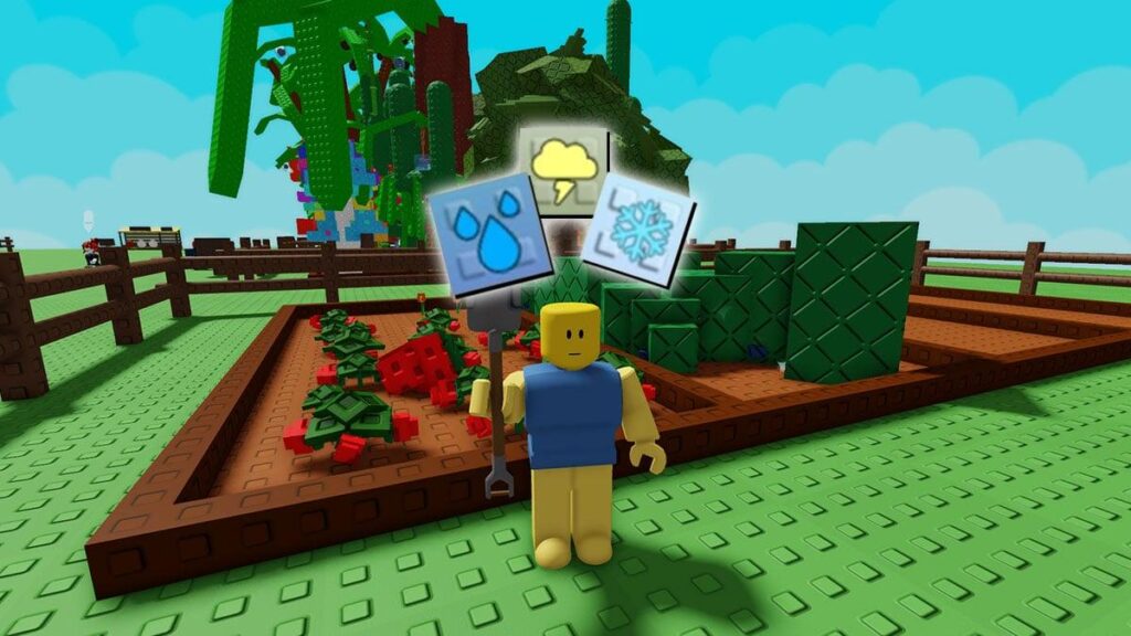 Rare weather events in Grow a Garden Roblox