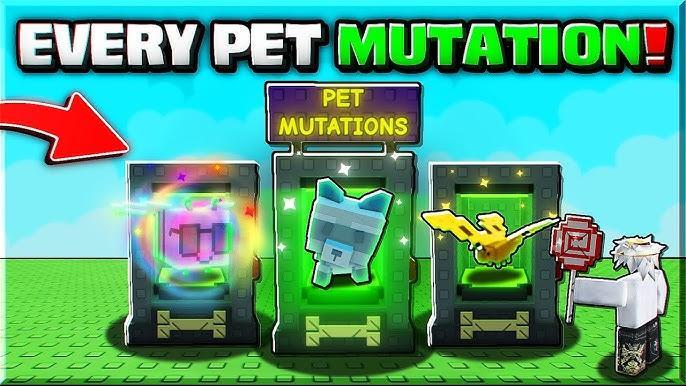 Grow a Garden pets applying crop mutations