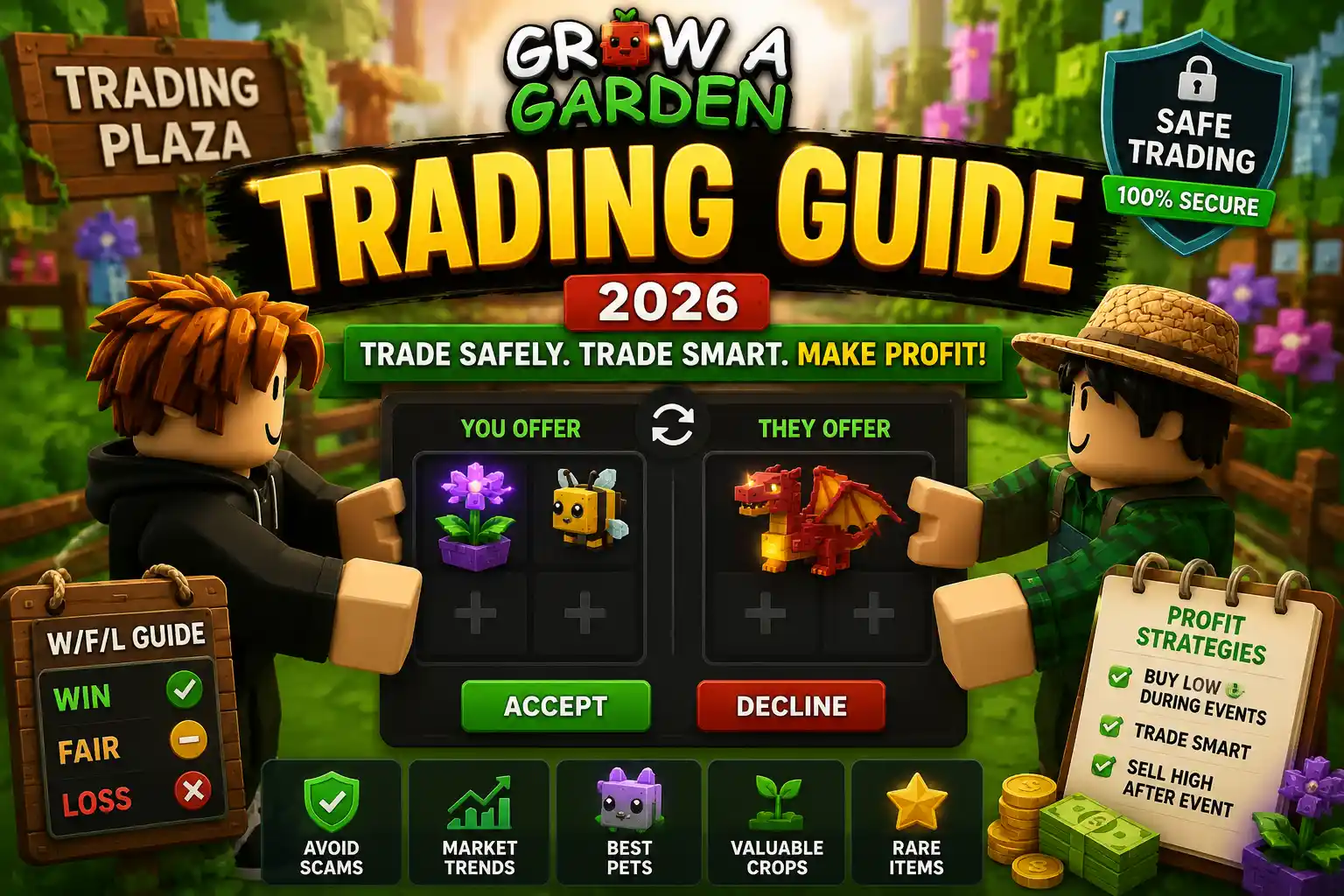 Grow a Garden Trading Guide 2026 – How to Trade Safely & Make Profit