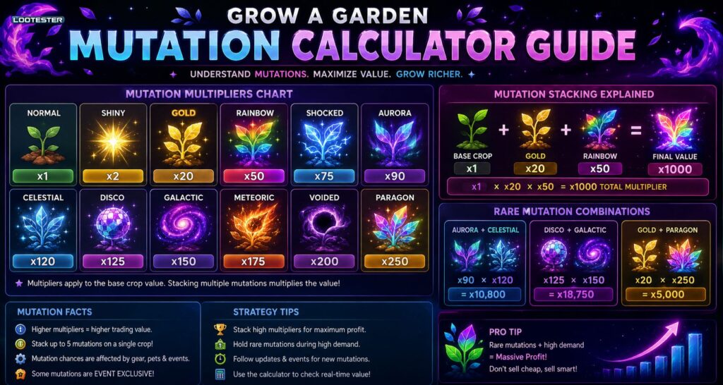 Mutation Calculator Guide