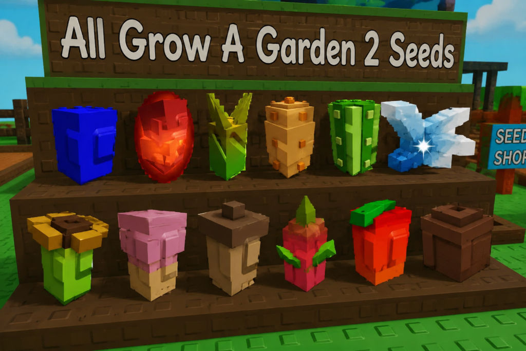 All Seeds in Grow a Garden 2