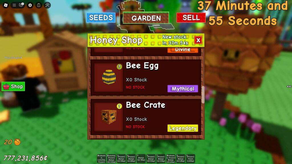 bee egg in bizzy bee events