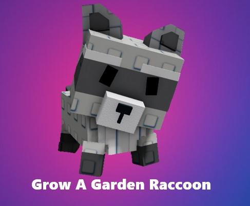 Dragonfly Mooncat Raccoon and Queen Bee pet combo in Grow a Garden.