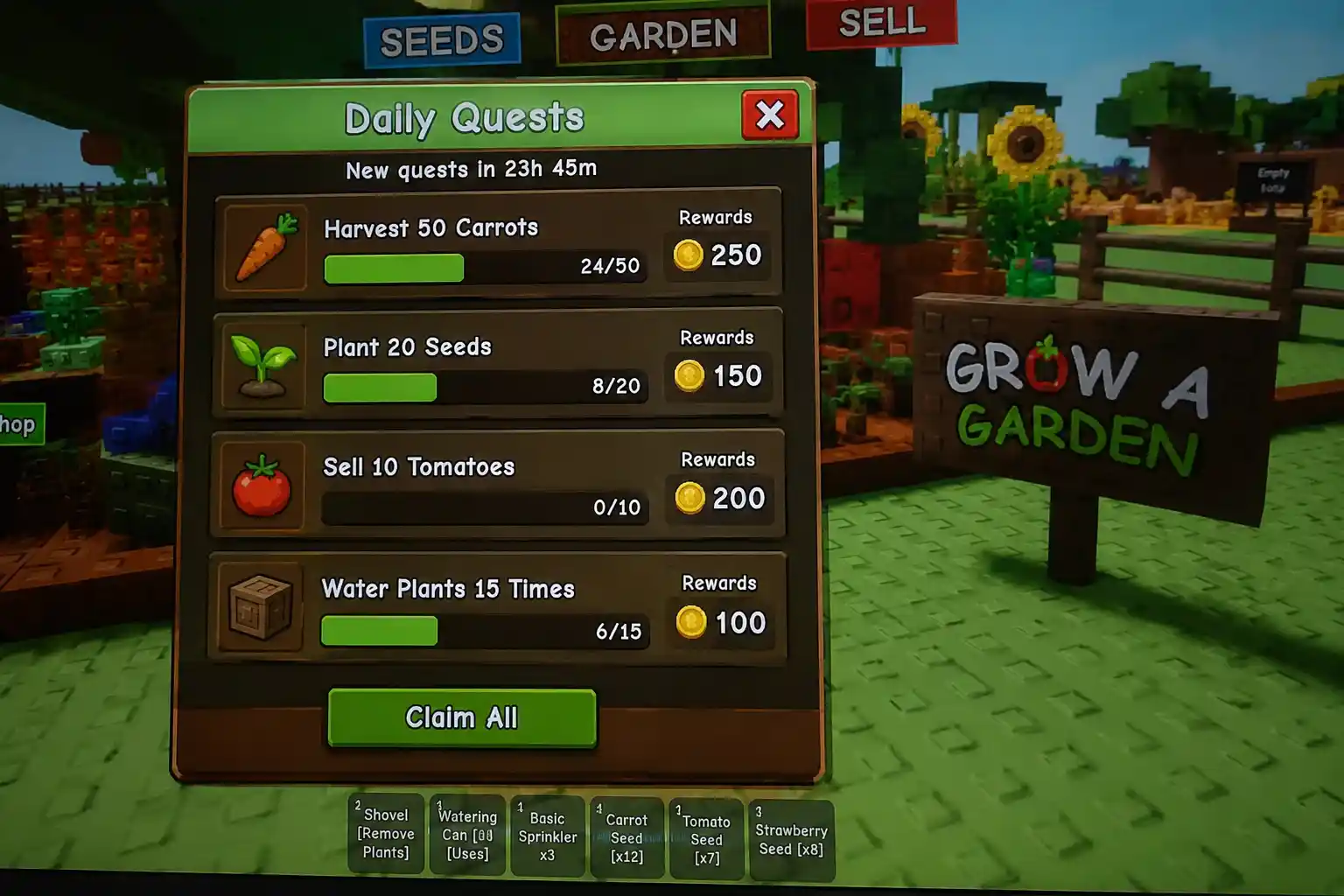 Grow a Garden Daily Quests Guide (2026) Rewards, Challenges, and Progression Tips