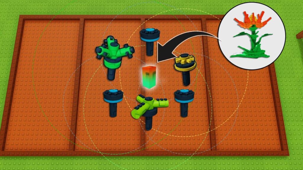 Sprinklers improving farming efficiency Grow a Garden Roblox crop growth