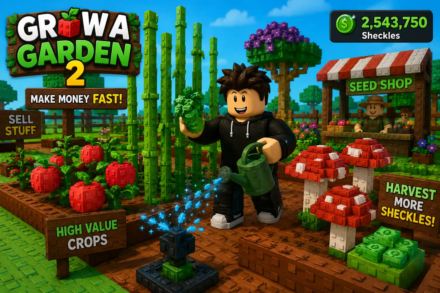 How to Make Money Fast in Grow a Garden 2: Best Money Farming Guide