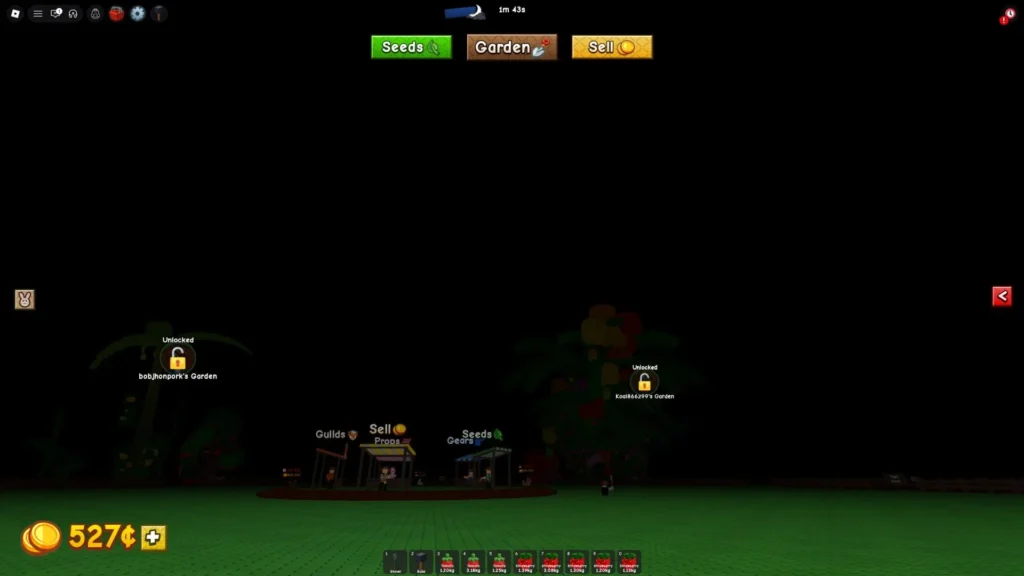 mega moon weather in grow a garden 2