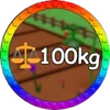 100kgFruitBadge in gag2