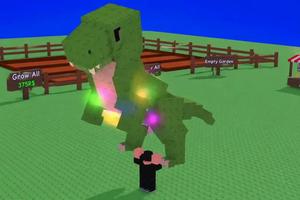 What Is the Big Rainbow T-Rex in Grow a Garden 2