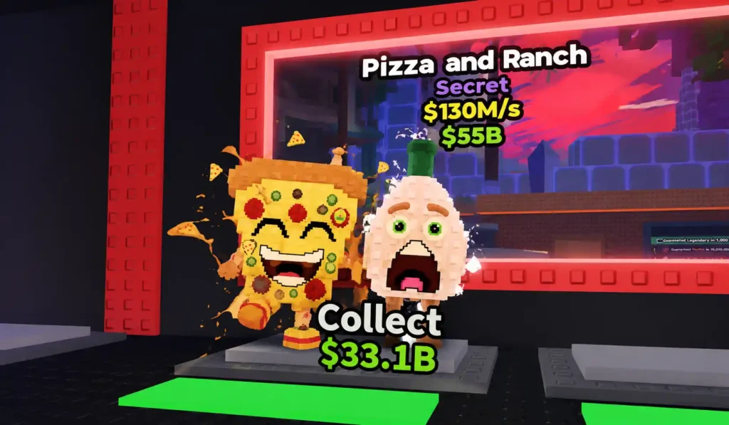 Pizza and Ranch Stats: Cost, Income, and Rarity Tier