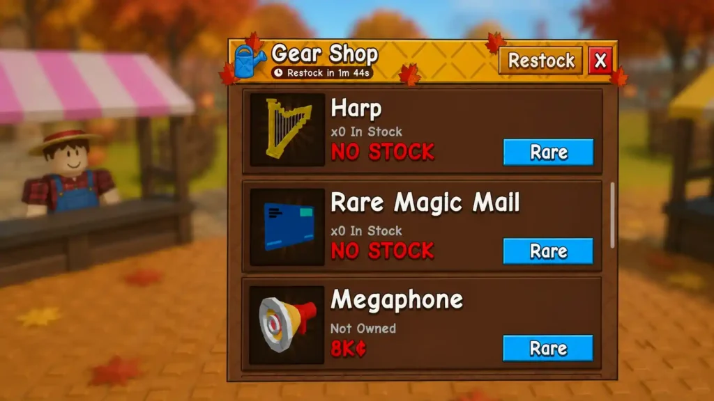 Magic Mail: The Only Way Anything Leaves Fall Harvest