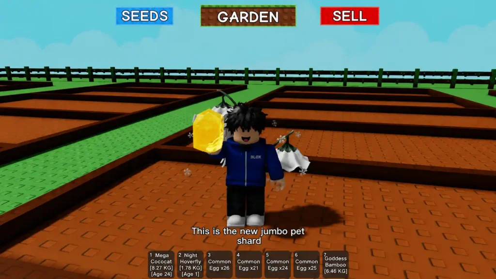 Shards in Grow a Garden