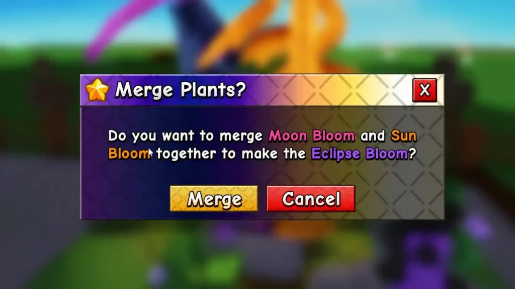 How to Merge Sun Bloom and Moon Bloom Into Eclipse Bloom