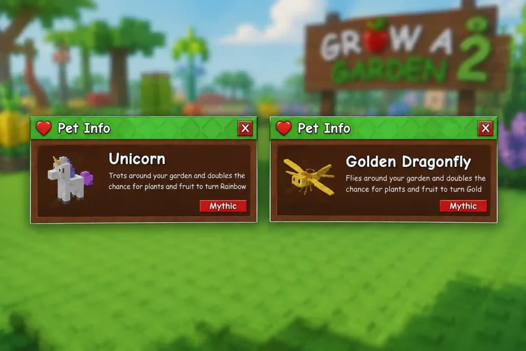 Golden Dragonfly vs Unicorn: Which Mutation Pet Earns Back Its Price Faster