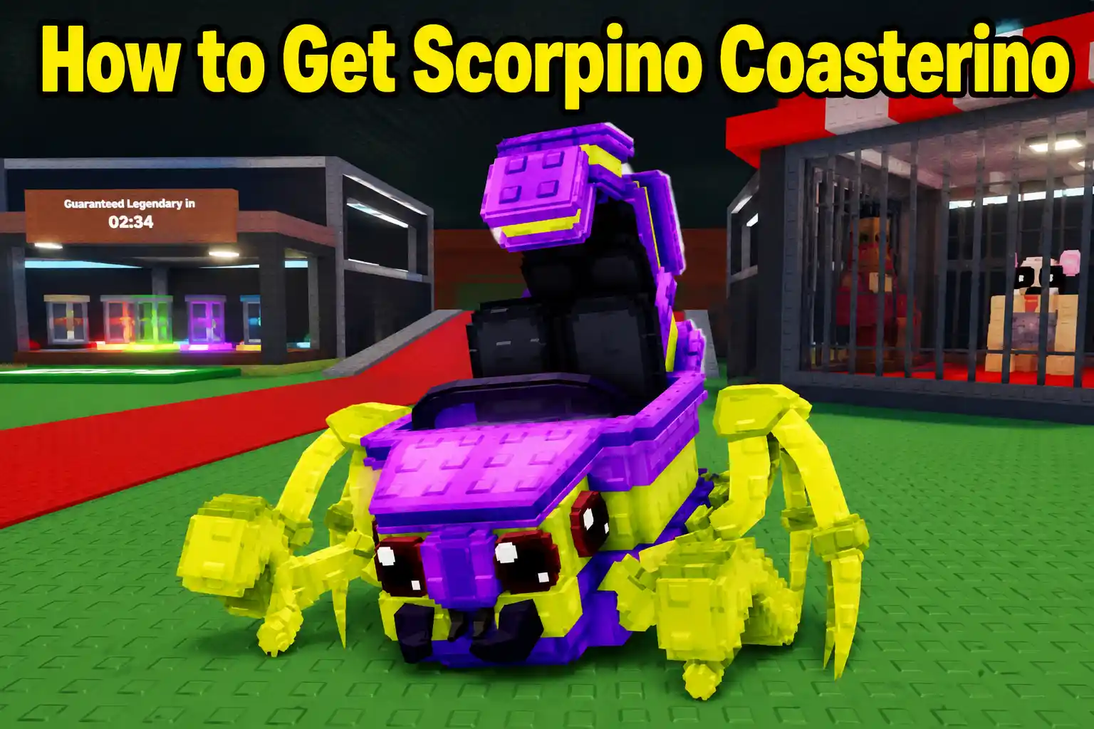 How to Get Scorpino Coasterino in Steal a Brainrot (2026): RNG Machine, Stealing & Real $47.5M/s Value