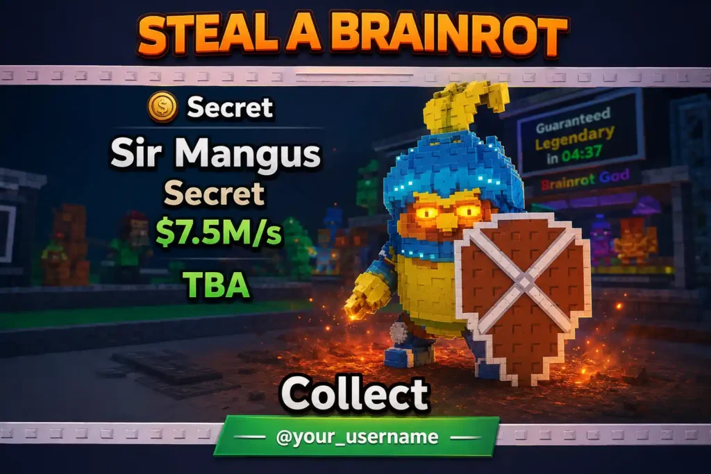 How Much Does Sir Mangus Cost? (Still TBA)