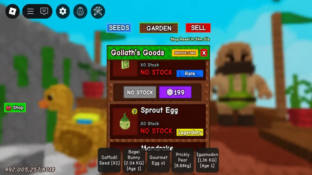 Every Item in Goliath's Goods: Full Price & Unlock List