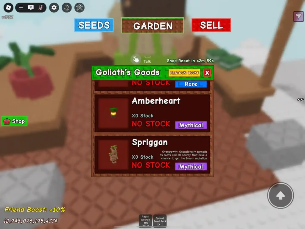 Spriggan and Amberheart: The Items Most Players Never Reach