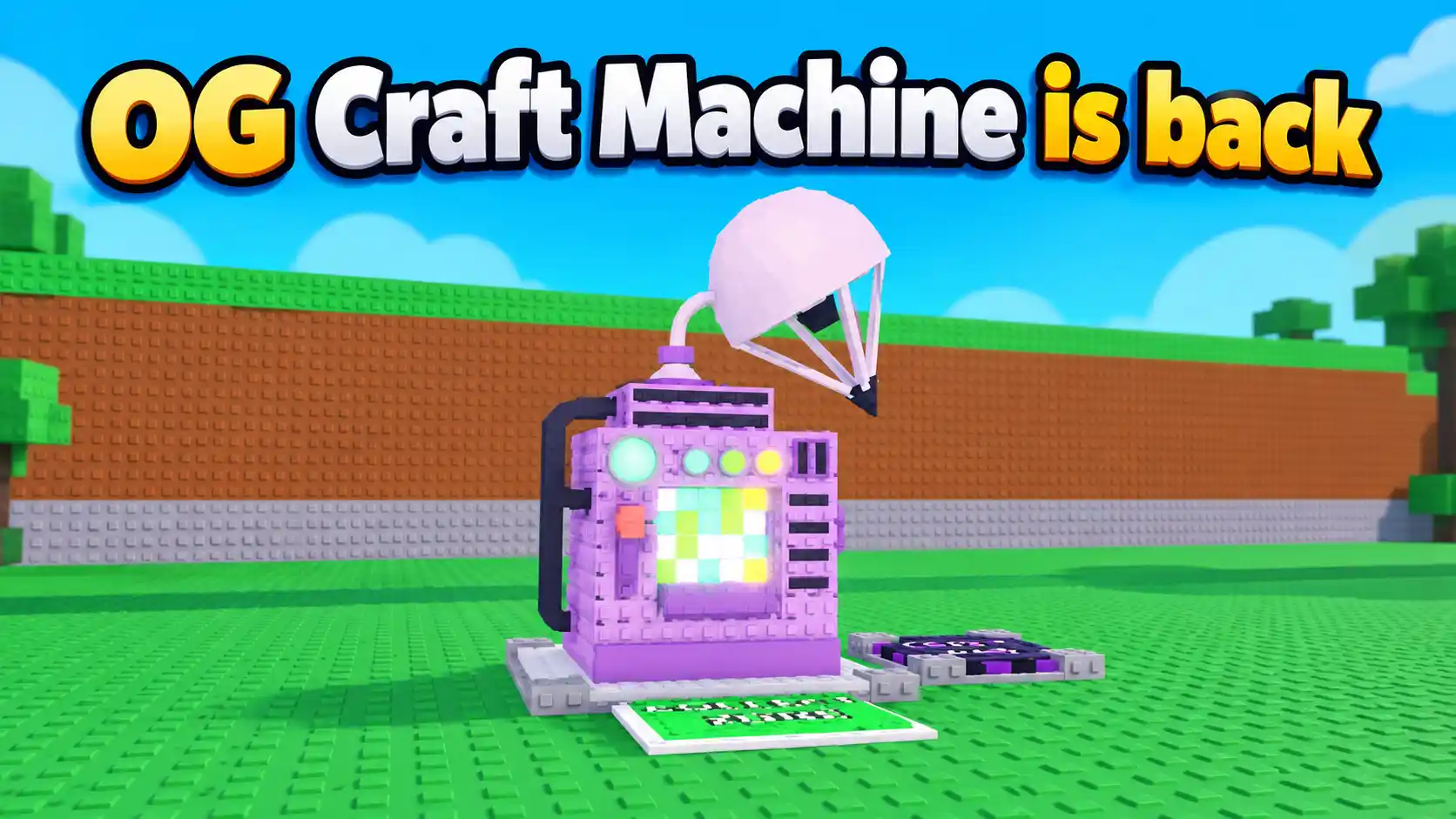 Steal a Brainrot OG Craft Machine (Update 66)