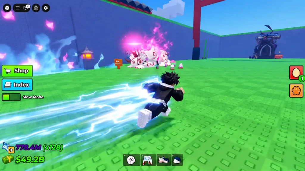 The 20 Billion Speed Wall in steal an egg