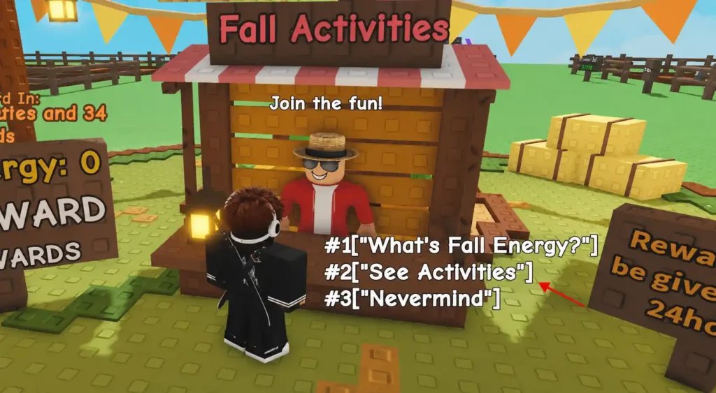 How much Fall Energy does each reward tier need?