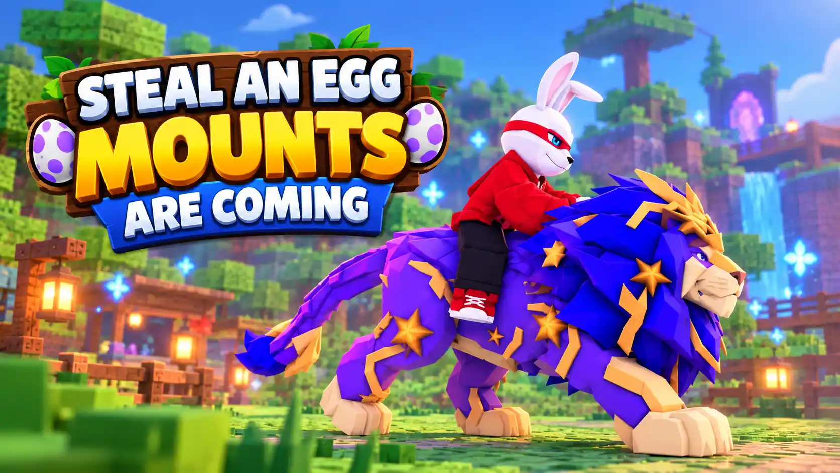Steal an Egg Mounts Update Is Live: Stars, Races & Rewards