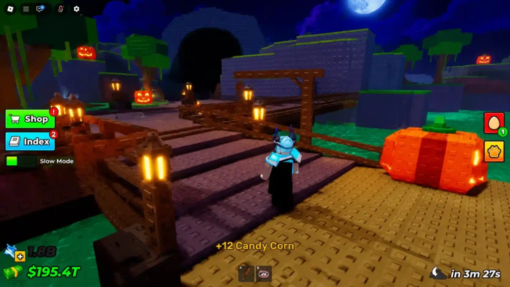 Haunted Swamp station platform used to board the Phantom Express in Steal an Egg