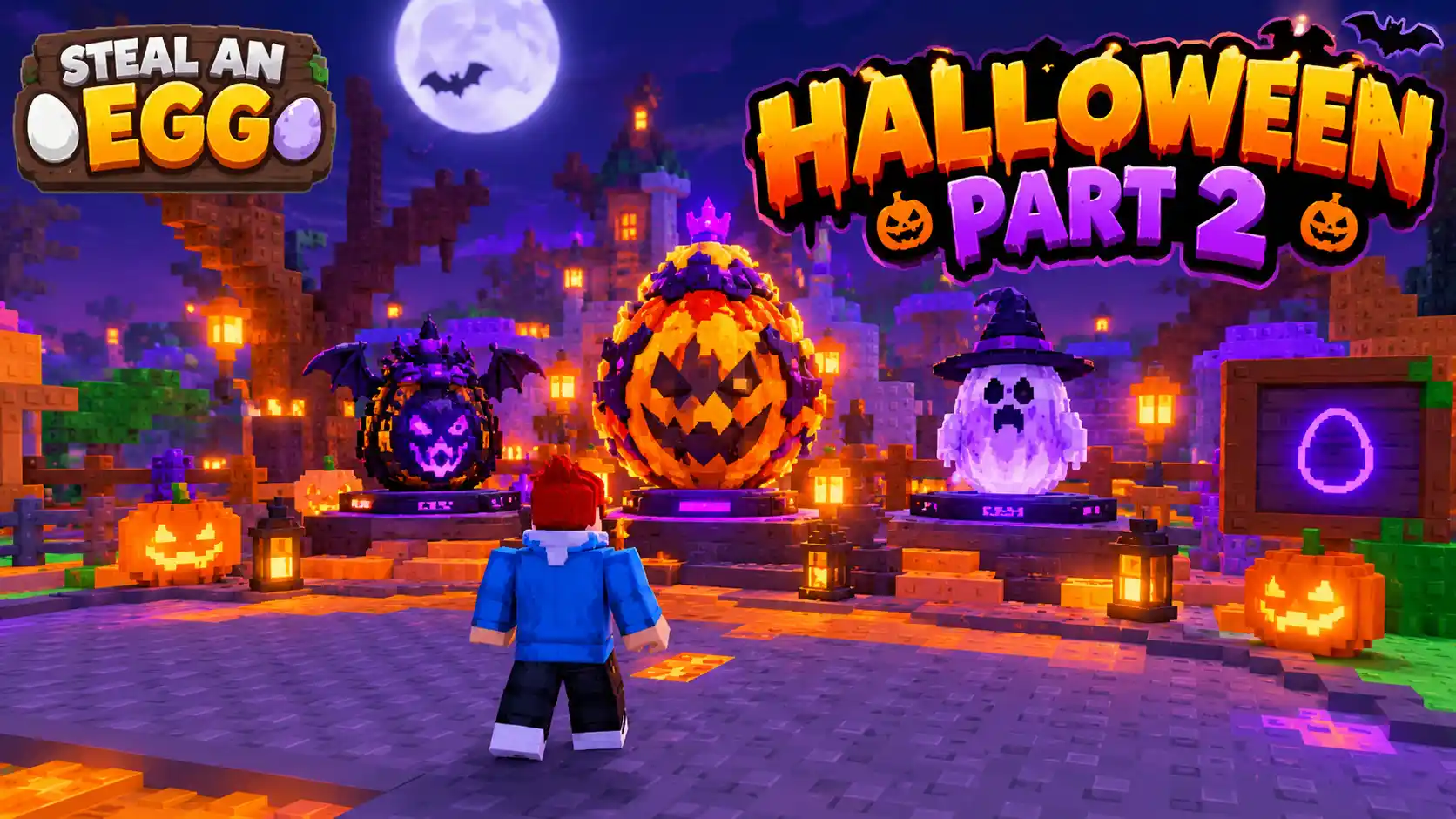 Steal an Egg Halloween Part 2: Manor, Boss & Rewards (2026)